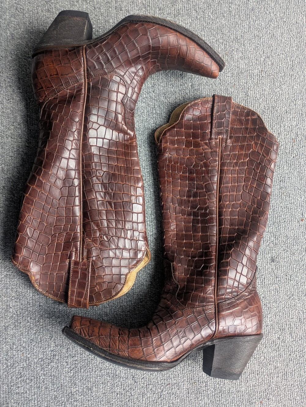 Idyllwind Strut Whiskey Brown Leather Western Boots
